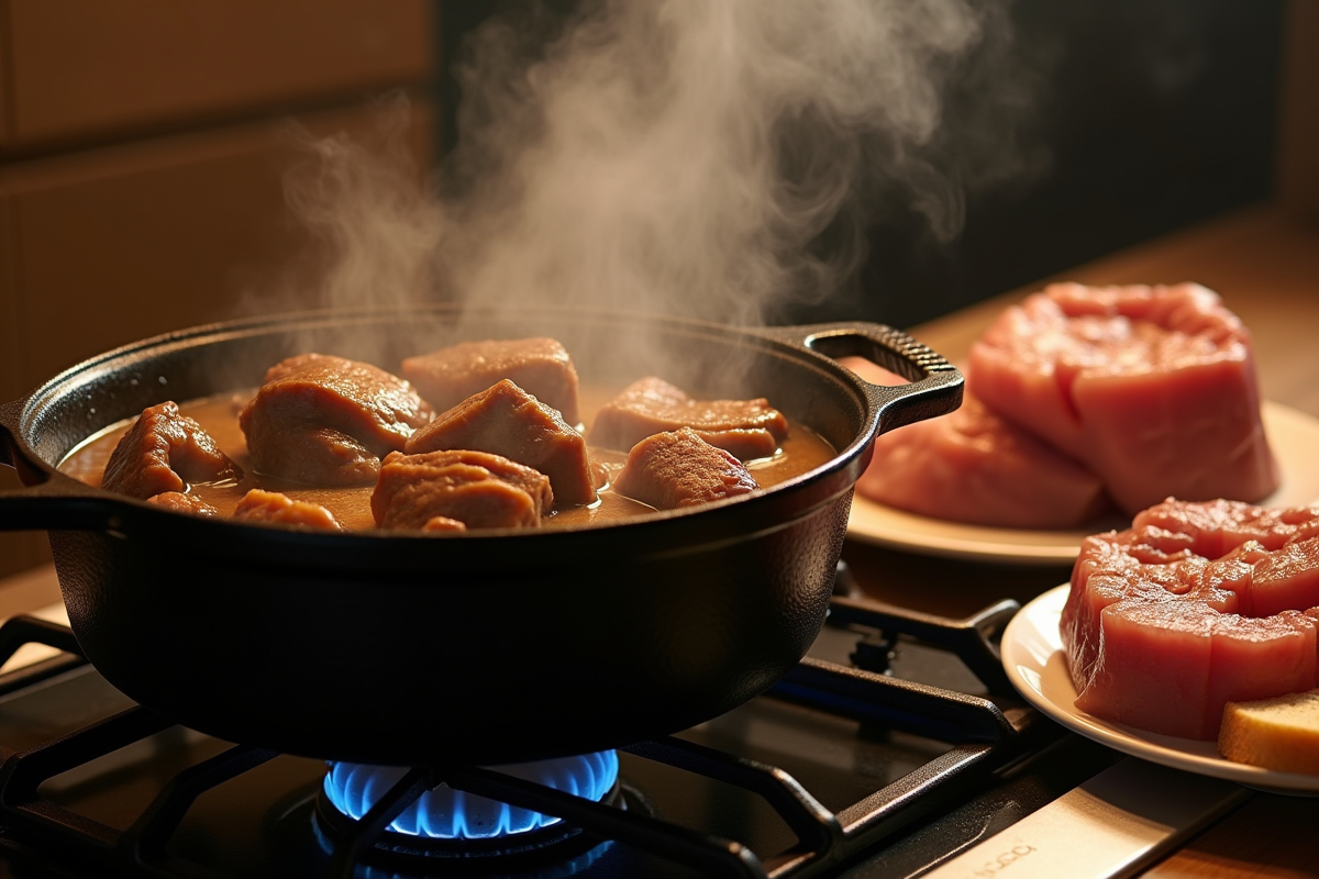 viande cuisson