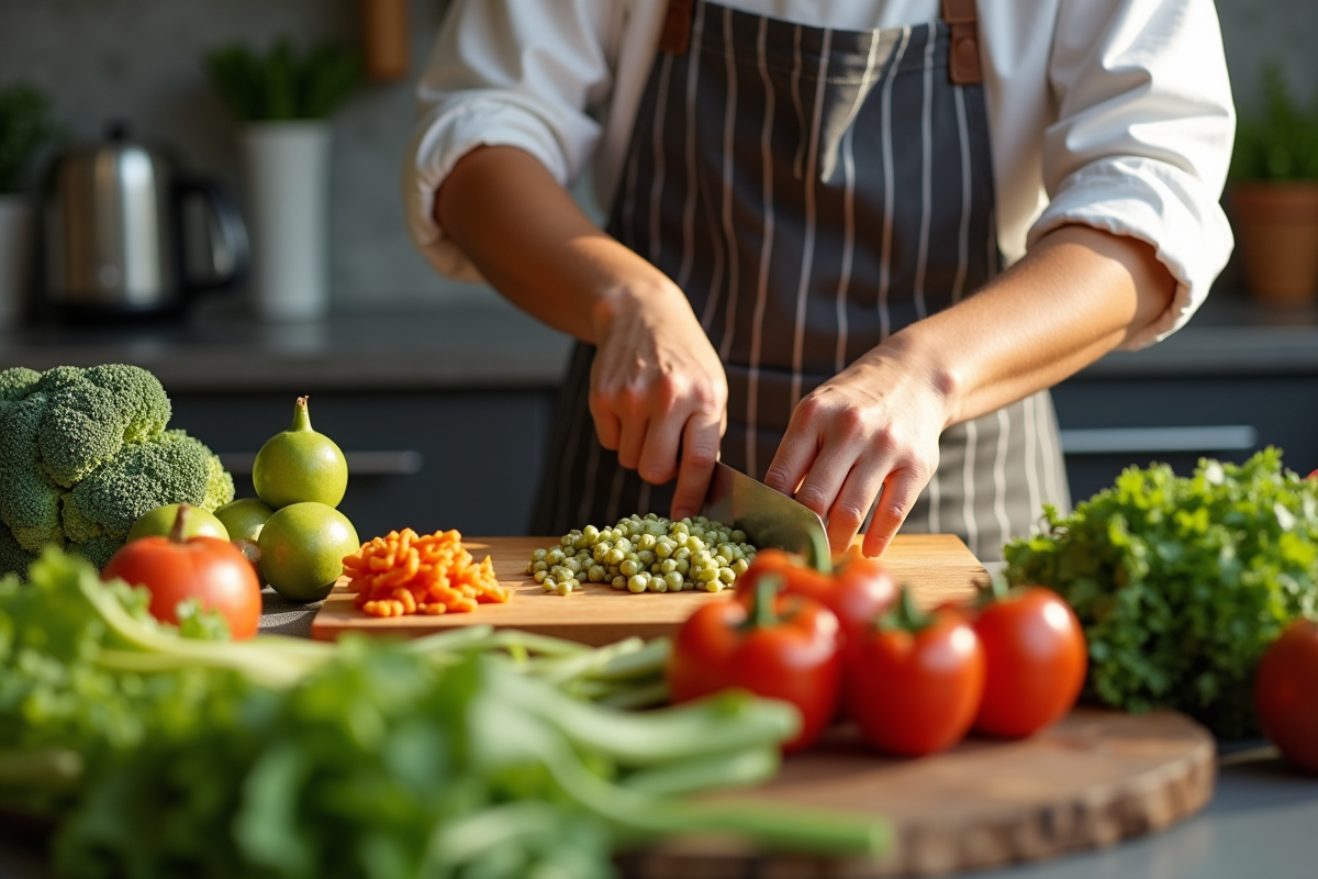 cuisine végétalienne